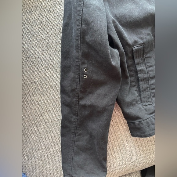 Zara Black Washed Denim Jacket with Studs – Size Large (Men’s) - Picture 16 of 16